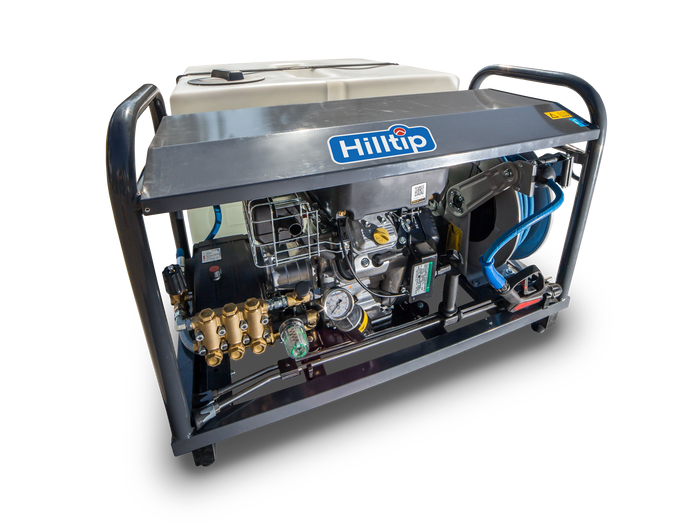 Hilltip Jet-It HT2025ES Mobiler Kaltwasser Hochdruckreiniger, 200bar/25l/min. 500l