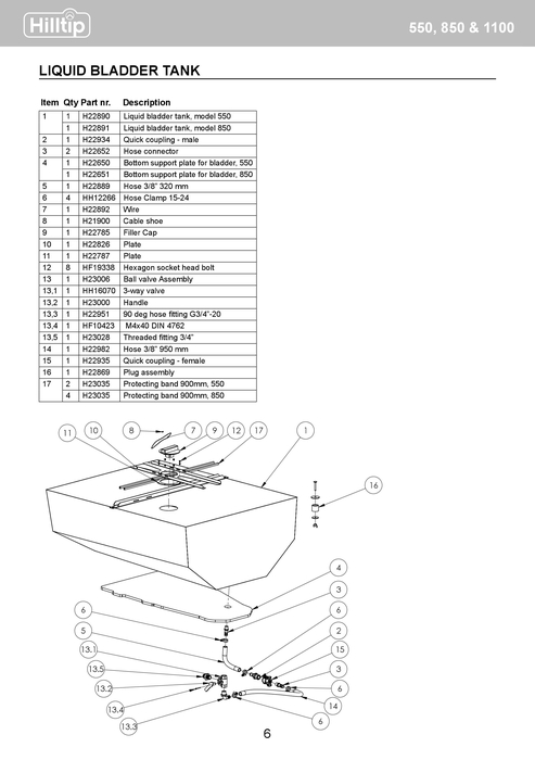 Mounting ring, inner